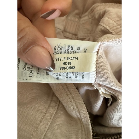 Madewell Pink Utility Boiler Suit Jumpsuit Long Sleeve Zip Front Pockets Size S - Picture 14 of 15